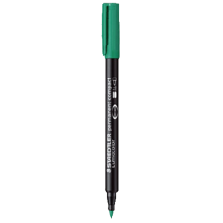 STAEDTLER Marcador Verde Lumocolor Permanent 313 (S) Superfino