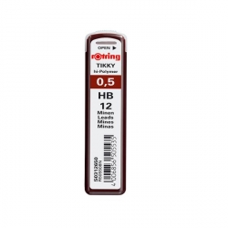Minas Rotring HB Tubo (12 minas)