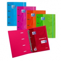 OXFORD Dossier A4 com Elástico + Recarga 100 folhas