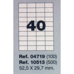 Etiquetas MULTI3, 52,5X29,7mm (100 folhas)
