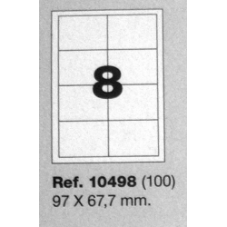 Etiquetas MULTI3, 97x67,7mm (100 folhas)