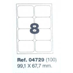 Etiquetas MULTI3, 99,1x67,7mm (100 folhas)