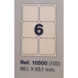 Etiquetas MULTI3, 99,1x93,1mm (100 folhas)