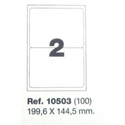 Etiquetas MULTI3, 199,6x144,5mm (100 folhas)