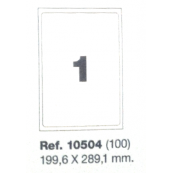 Etiquetas MULTI3, 199,6x289,1mm (100 folhas)