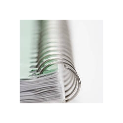 Espiral Metálico A4 Branco (6-50mm ~ 20-450 folhas)