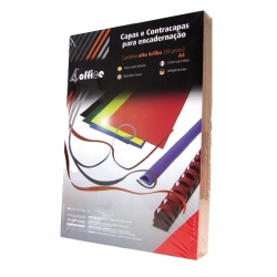 Acetato de encadernação (Castanho - 180 micr.) - 100 folhas
