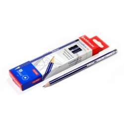 Lápis de grafite gráfica B 100 (pack 12 unid)