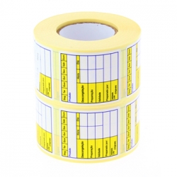 etiquetas pre-impressa ( congelação ) 2x500 un