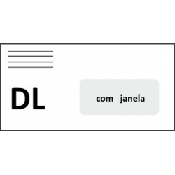 Envelope Branco DL