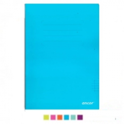 Caderno ANCOR A4 capa pp 48fls 90gra agrafado pautado