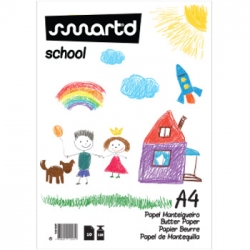 Papel manteigueiro 120G A4 10 FLS